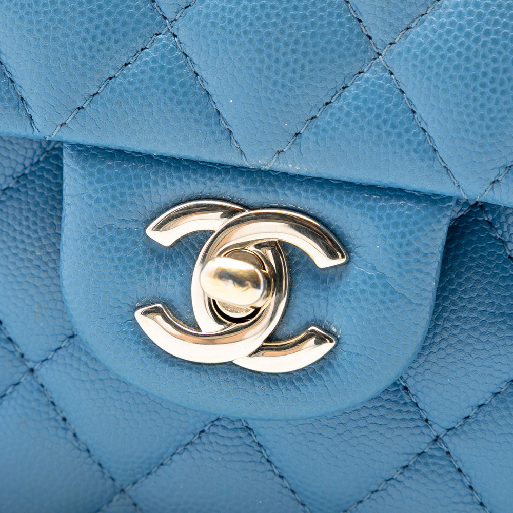 Pre-Loved Chanel Small Classic Caviar Double Flap - Picture 5 of 7
